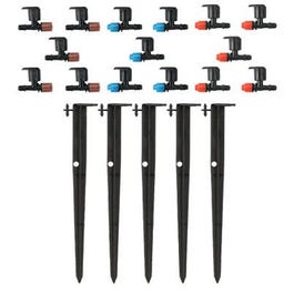 Drip Watering Micro-Sprinkler Stake, 12-In.
