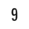 National 238717 Solid Black #9 Number, VIsual Pack 871 4 Inches