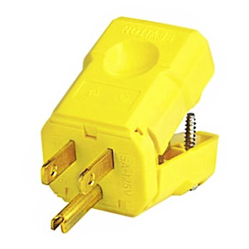 Leviton 021-05256-0PB Python Plug ~ 3-Prong