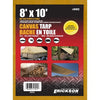 Erickson Mfg 57072 Canvas Tarp, Tan ~ 8' x 10'
