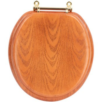 Homewerks Worldwide 050 1700CP Rg Wood Toilet Seat