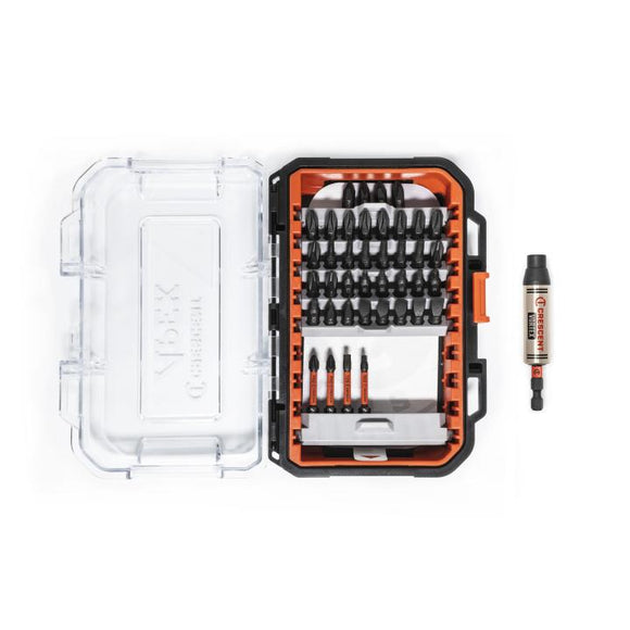Crescent® 41 Pc. VORTEX™ Bit Holding Fastening Set