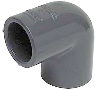3/4 PVC SCH 80 FEMALE90°, ELBOW (FPTXFPT
