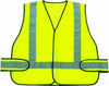SAFETY VEST HI VIS LIME GN ANSI CERT