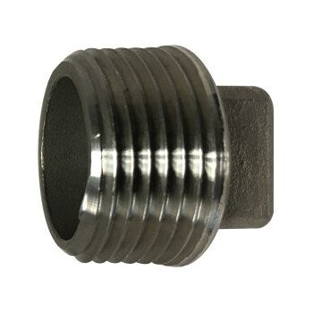 Anderson Metals 62671B 1/4 Ss Cored Plug