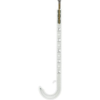 Sioux Chief Mfg 553-4W 5534w 1cts White Jr J-Hook