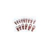 K-T Ind 2-2348 1/0x3/8 2pk Cable Lug