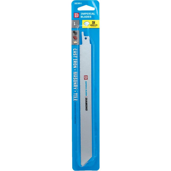 Imperial Blades 9 In. Diamond Grit Reciprocating Saw Blade
