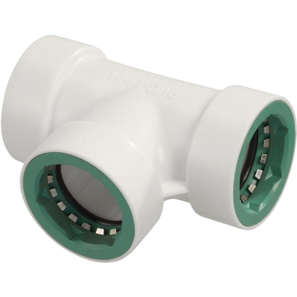 Orbit 1 In. x 1/2 In. PVC-Lock Tee