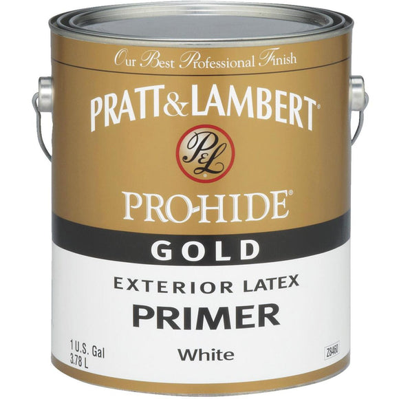 Pratt & Lambert Pro-Hide Gold White Exterior Primer, 1 Gal.