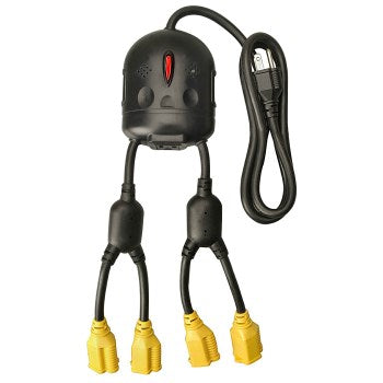 Coleman Cable 04921-88-06 5 Outlet Penta-Power Power Strip w/4' Cord