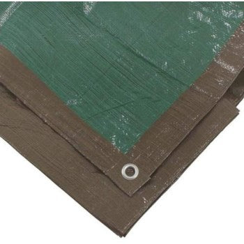 Erickson Mfg 57032 10x12 Br/Gr Tarp
