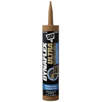 DAP 7079818221 Dynaflex Ultra Caulk, Tan ~ 10.1 oz