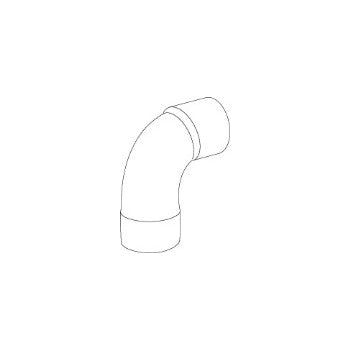 John M Frey Co 2524212129802 3/4 Copper 90 Long Turn Elbow