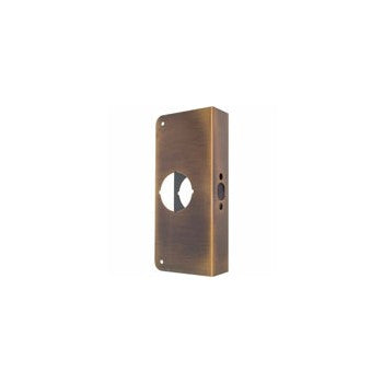 PrimeLine/SlideCo U9568 Lock and Door Reinforcer - Antique Brass