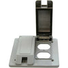 Cantex 5133347B Double Duplex Receptacle Cover
