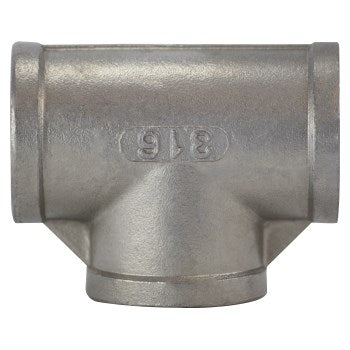 Anderson Metals 62250B 1/8 Ss Tee