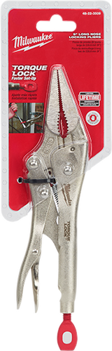 Milwaukee 9-inch TORQUE LOCK™ Long Nose Locking Pliers