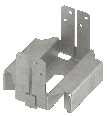 USP Structural Connector PAF44-TZ Post Anchor One-Piece 4 x 4 Triple Zinc