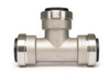 QuickFitting Stainless Steel Push Fittings 3/4” x 3/4” x 3/4” Tee