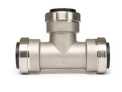 QuickFitting Stainless Steel Push Fittings 3/4” x 3/4” x 3/4” Tee