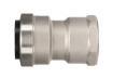 QuickFitting Stainless Steel Push Fittings 3/4” x 3/4” FNPT Straight Female Adapter
