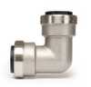 QuickFitting Stainless Steel Push Fittings 3/4” x 3/4” MNPT Elbow