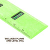 Great Neck Mayes 10743 Polystyrene Level Rule (24 Inch)