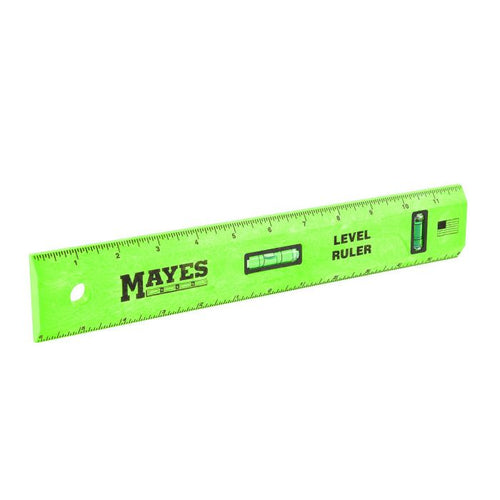 Great Neck Mayes 10742 Polystyrene Level Rule (12 Inch)